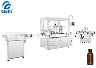Machine de remplissage rotatoire de bouteille cosmétique de compte-gouttes de PLC