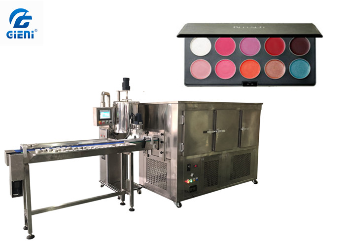Machine de remplissage de rouge à lèvres de casserole, équipement remplissant de cosmétique de couleur de pompe à engrenages