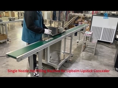 Machine de remplissage à chaud à buse unique pour le baume à lèvres