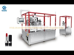 Une machine de remplissage de rouge à lèvres entièrement en silicone avec une pince brevetée.