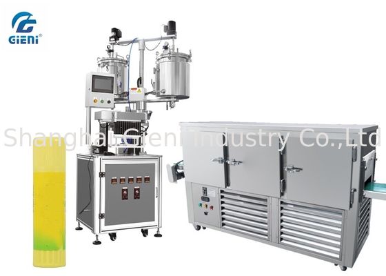 remplisseur de baume à lèvres de la pâte 220V avec les moules de refroidissement du tunnel 6-10/sortie minimum