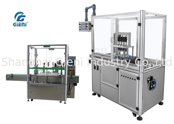 Machine de remplissage de bouteilles réglable rapide d'huile essentielle avec entraîné par un moteur électrique servo