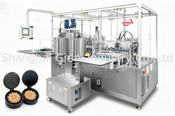 Intelligent Vision Inspection Cushion Filling Machine with Automatic Ring Alignment for High-Density NBR Sponge Cosmetic Production