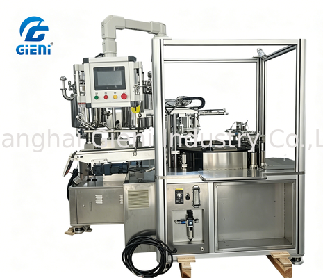 Machine de remplissage de crème CC à coussin d'air de type rotatif JQR-02C (simple/double/multicolore)
