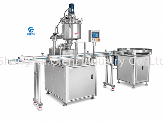 Machine de remplissage à chaud automatique à servomoteur 4 buses EGR-4H-HF9 pour tubes de rouge à lèvres de 9 ml 80 tubes/min écran tactile PLC