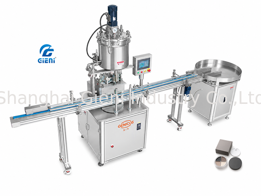 EGR-4H-HF15 4 buses Servo-entraînement automatique Machine de remplissage à chaud pour tubes cosmétiques de 15 ml 60 tubes/min PLC à écran tactile