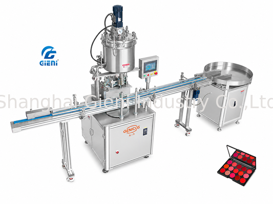 EGR-4H-HF6 Servo-entraînement automatique à 4 buseuseuses, machine de remplissage à chaud pour petits tubes cosmétiques de 6 ml 80 tubes/min