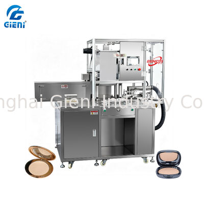 Machine de pressage de poudre cosmétique à écran tactile PLC C-15 avec une pression maximale de 15 tonnes et un temps de cycle de 5 à 15 secondes
