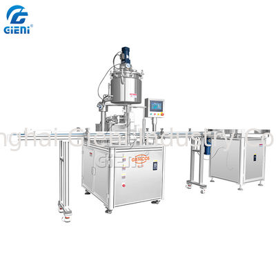 machine de remplissage cosmétique de crème de crayon correcteur de 45pcs/Min 100ml avec le levage de bec