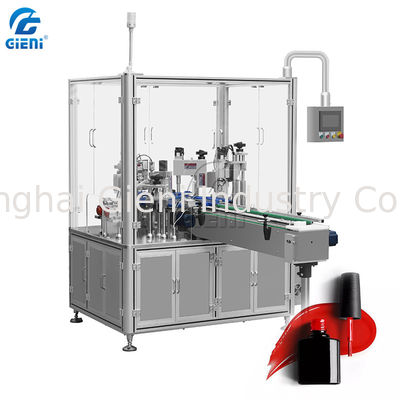 Contrôle de PLC d'AC220V 50pcs/Min Nail Polish Filling Equipment