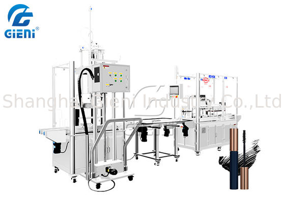 Machine rotatoire automatique de remplissage et de capsulage de mascara de Lipgloss Lipgloss