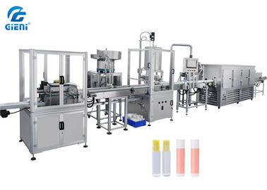Un bon prix. Type linéaire d'équipement industriel de baume à lèvres de 4 becs complètement automatiquement en ligne