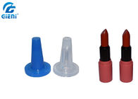 Facile matériel doux adapté aux besoins du client par biens de moule cosmétique de rouge à lèvres de logo à nettoyer