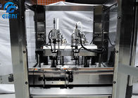 Machine de remplissage cosmétique mobile de becs linéaires du liquide 2