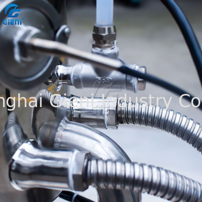 20L fondant remuant le type manuel de versement moule métallique de main de machine de rouge à lèvres de réservoir