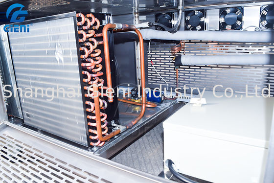 3,5 mètres de remplissage de machine de rouge à lèvres de tunnel de refroidissement cosmétique avec le compresseur 5P de refroidissement