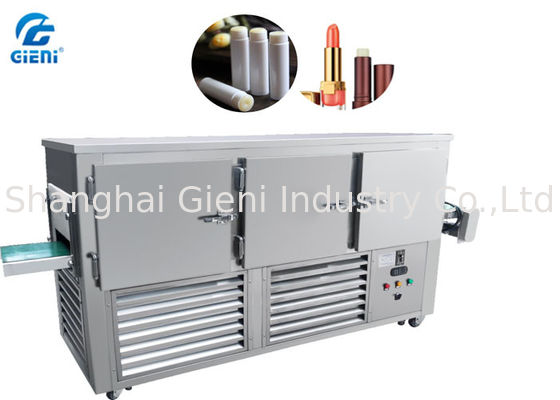 Tunnel de refroidissement de baume à lèvres réglable de vitesse avec 3 mètres de Converyor