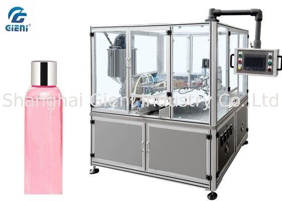 Becs de la machine de remplissage de lotion de maquillage de rendement élevé deux avec le moteur servo