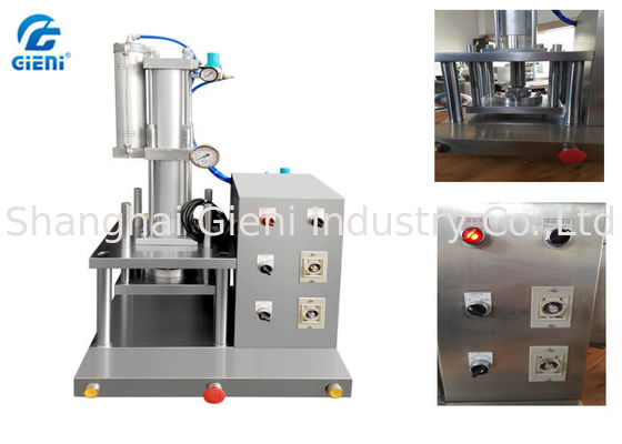 Machine de presse de poudre de maquillage de fard à paupières pour un moule pressé par cavité