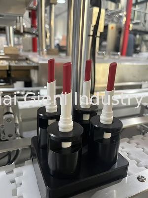 Machine de remplissage de rouge à lèvres en silicone pour 1300 pièces par heure avec colonne de profil en aluminium Euro Standard