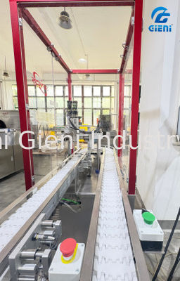 Machine automatique de remplissage de rouge à lèvres en silicone avec un dispositif à vide à deux étages séparé