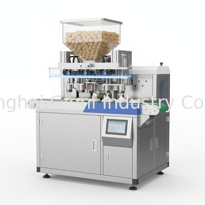 Machine de remplissage de coussins coréens avec détection visuelle du débordement pour la production à grande vitesse et la compatibilité avec l'éponge NBR