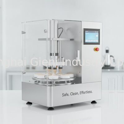 Machine de remplissage de crème CC rotative ergonomique avec fonctionnement sans poussière et faible bruit (< 75 dB) pour une production cosmétique sûre