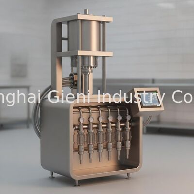 Machine de remplissage à chaud de petits lots avec élévation du réservoir vers le haut et vers le bas et dosage de précision pour le chauffage complet