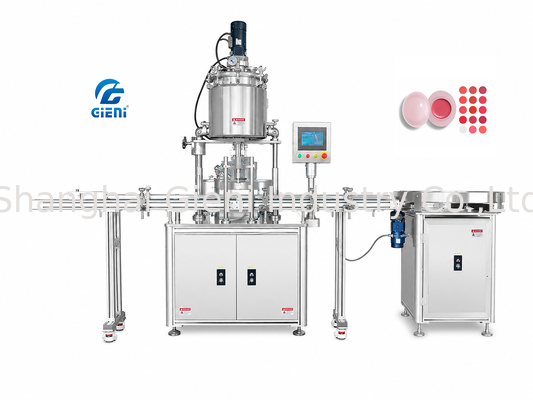 EGR-DH-HF Machine à double tête semi-automatique de remplissage à chaud pour tubes cosmétiques de 5 à 200 ml