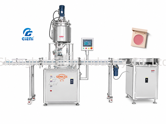 Machine de remplissage à chaud automatique à servomoteur 4 buses EGR-4H-HF9 pour tubes de rouge à lèvres de 9 ml 80 tubes/min écran tactile PLC