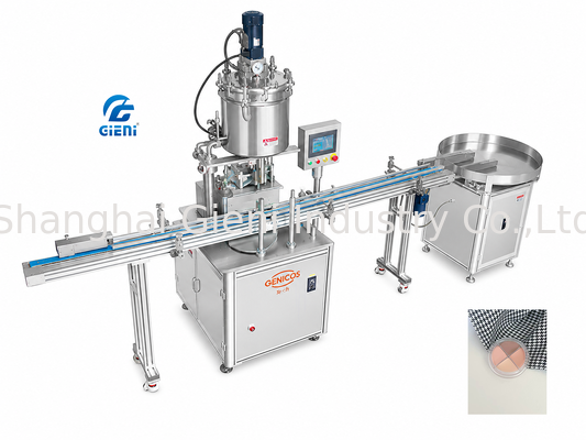 EGR-8H-HF5 Machine automatique de remplissage à chaud à haute vitesse à 8 têtes pour tubes cosmétiques de 5 ml 140 tubes/min Servo