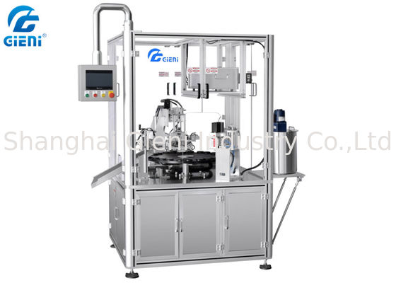 Machine de remplissage cosmétique liquide semi automatique pour le crayon d'eye-liner avec de la bille d'acier