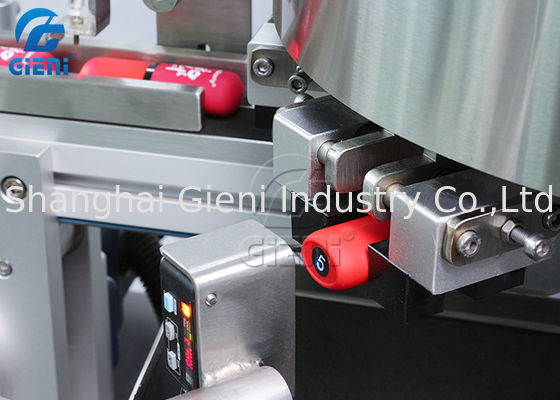 Contrôle 2KW 90pcs/Min Lipstick Labeling Machine de PLC