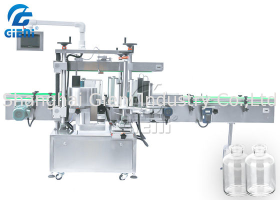 SS304 200pcs/cosmétique Min Star Wheel Labeling Machine