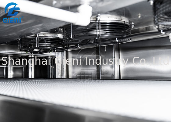 Le corps frottent la machine de remplissage cosmétique de refroidissement de tunnel