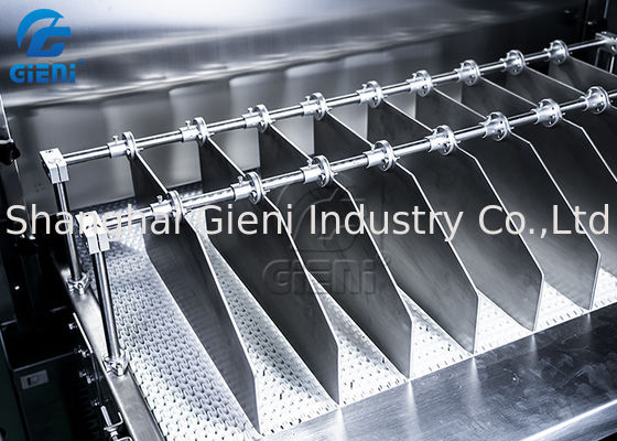 Le corps frottent la machine de remplissage cosmétique de refroidissement de tunnel