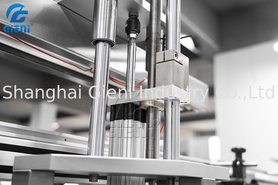 3 couches de 50ml de baume à lèvres de bâton de machine de remplissage cosmétique avec 4 becs