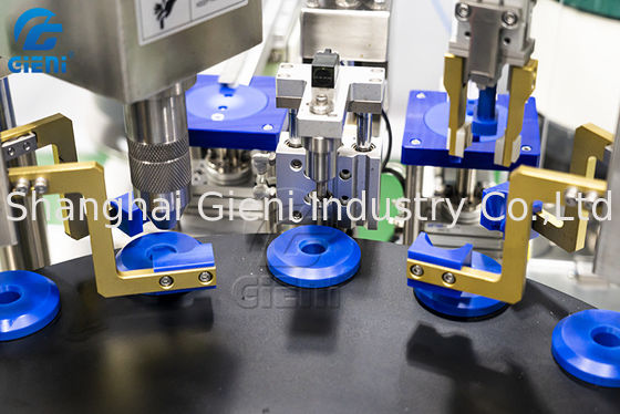 Machine de remplissage cosmétique de lustre de la lèvre 7KW 50Pcs/Min Rotary Type