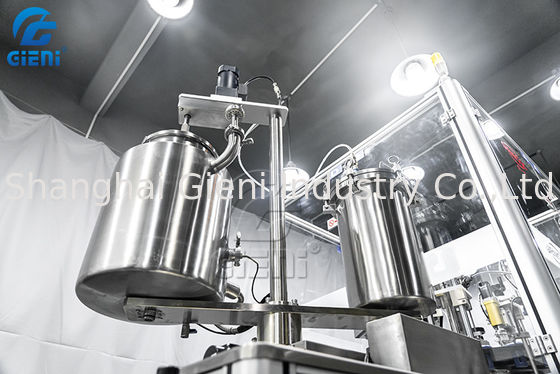 Type rotatoire contrôle cosmétique 60pcs/Min de PLC de machine de remplissage de mascara