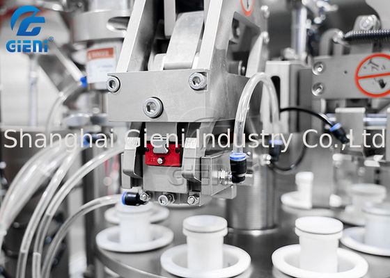 servo de scellage remplissant de machine de tube de lustre de lèvre de 40ppm 250ml conduit