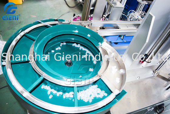 Machine de remplissage rotatoire semi automatique de lustre de lèvre du réservoir 15L