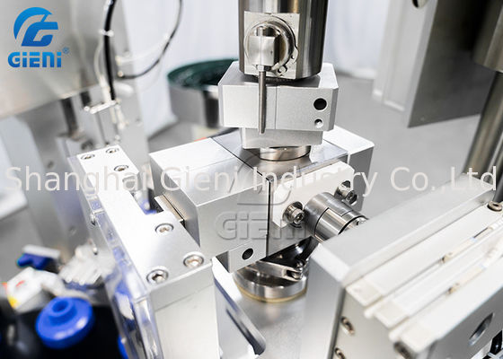 Remplissage rotatoire semi automatique et machine de capsulage pour le lustre de mascara ou de lèvre