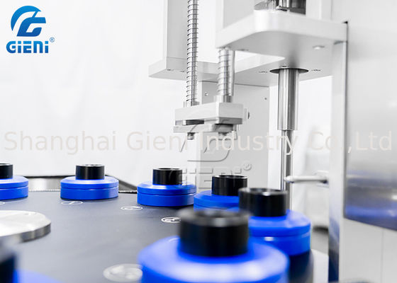 Type rotatoire machine de remplissage de mascara 30PCS/M With du bec 1-100ML simple 2 réservoirs