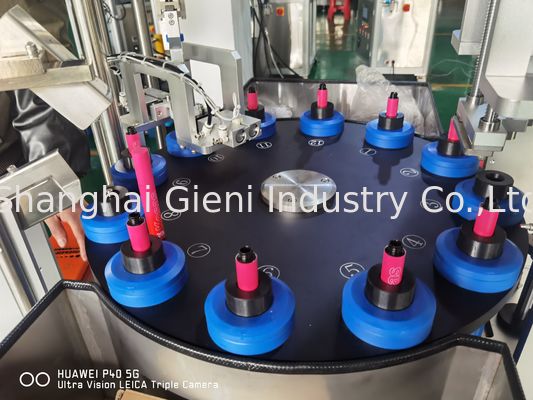 Machine automatique de remplissage de mascara de 30 ml avec table de vibration et sortie de 50 PCS/min