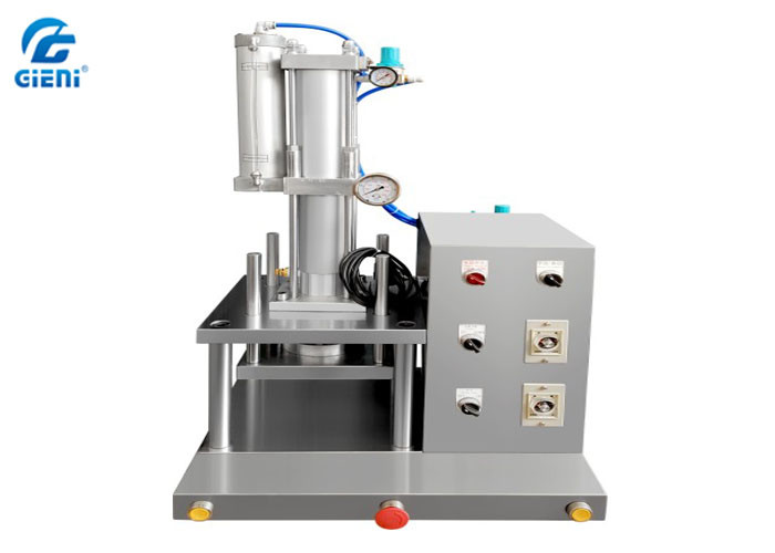 Type d'Airdraulic machine cosmétique de bureau de presse de poudre pour l'utilisation de laboratoire