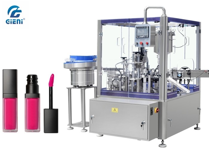 Volume automatique à piston de la machine de remplissage de lustre de lèvre 1-30ml avec la garantie de 1 an