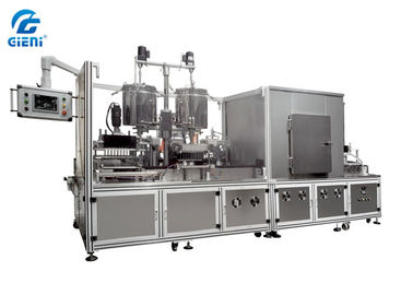 Un bon prix. Machine de remplissage automatique de rouge à lèvres de silicone SUS304 avec le réservoir 20L en ligne