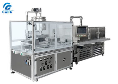 Un bon prix. Moule semi automatique de silicone de machine de remplissage avec la fonction de préchauffage en ligne