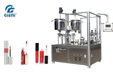 Un bon prix. Type rotatoire semi-automatique de machine de remplissage de lustre de lèvre avec la capacité 24~30pcs/Min en ligne