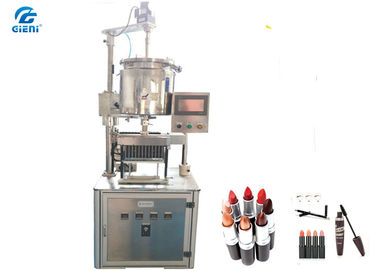 Un bon prix. La machine de remplissage mate de rouge à lèvres de cavités des biens 12, 20L choisissent le réservoir de veste en ligne